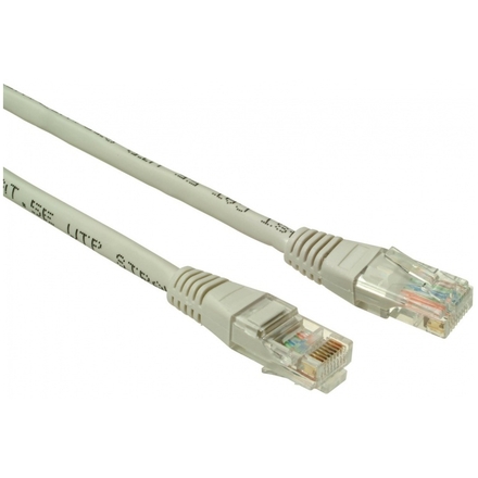 SOLARIX patch kabel CAT6 UTP PVC 10m šedý non-snag proof, 28411009