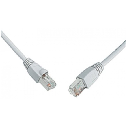 SOLARIX patch kabel CAT5E SFTP PVC 20m šedý snag proof, 28472009