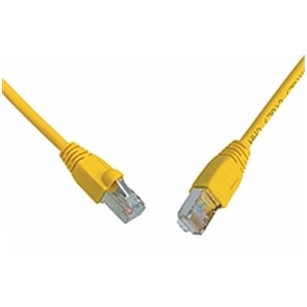 SOLARIX patch kabel CAT5E SFTP PVC 0,5m žlutý, 28440059