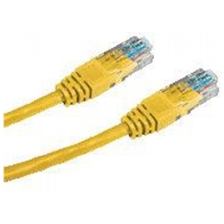 DATACOM Patch cord UTP Cat6    0,5m   žlutý, 15905