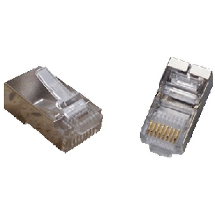 DATACOM Konektor RJ45 STP Cat5e 8p8c 100 ks, pro drát, 4125