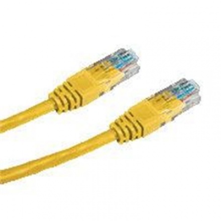 DATACOM Patch cord UTP cat5e 7M žlutý, 1555