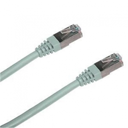 DATACOM Patch cord SFTP cat6 0,5m šedý, 16089