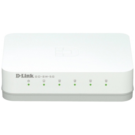 D-Link GO-SW-5G 5-Port GIGABIT EASY DESKTOP SWITCH, GO-SW-5G/E