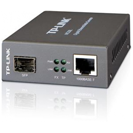 TP-Link MC220L Gigabit SFP-Ethernet Media Converter, MC220L