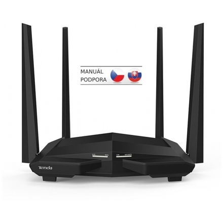 Tenda AC10 WiFi AC Router 1200Mb/s, 1x GWAN, 3x GLAN, VPN server/klient, WISP, Universal Repeater, 75011820