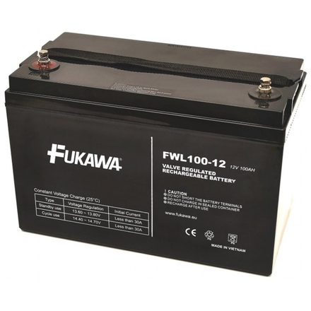 FIAMM Akumulátor FUKAWA FWL100-12 (12V 100Ah živ. 10let), 11512