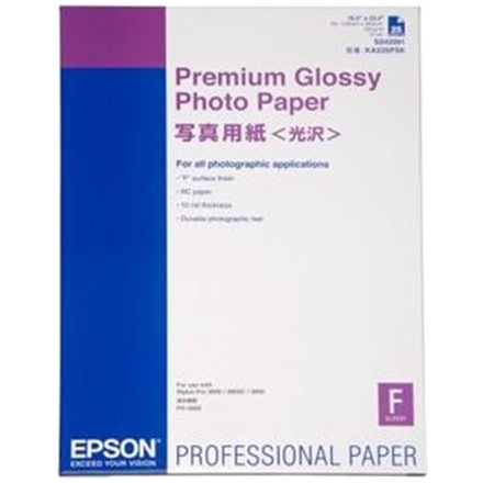 EPSON Premium Glossy Photo Paper, A2, 255g/m? 25pap, C13S042091