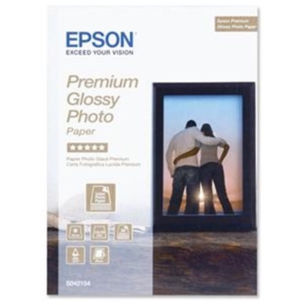 EPSON Premium Glossy Photo Paper 13x18cm 30 listů, C13S042154