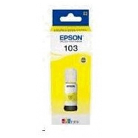 Epson 103 EcoTank Yellow ink bottle, C13T00S44A - originální