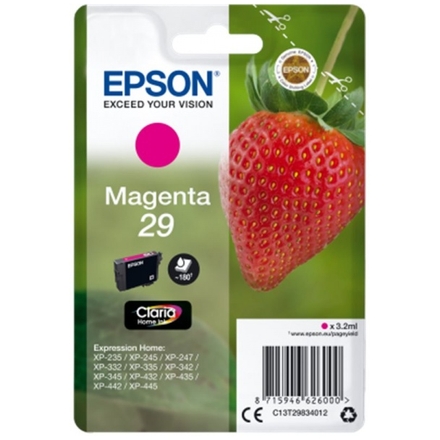 EPSON Singlepack Magenta 29 Claria Home Ink, C13T29834012 - originální