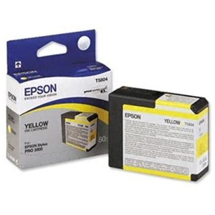 Epson T580 Yellow (80 ml), C13T580400 - originální