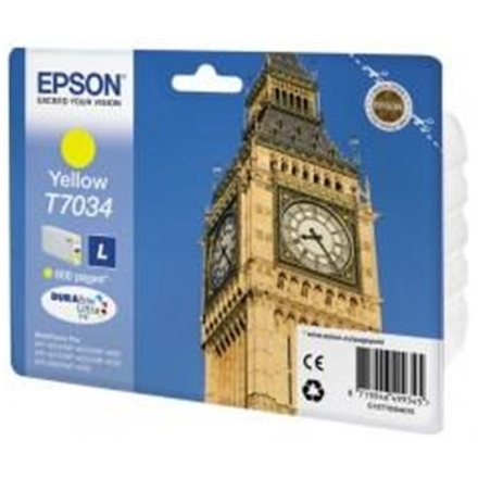 EPSON WP4000/4500 Series Ink Cartridge L Yellow 0.8k, C13T70344010 - originální