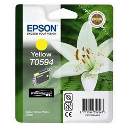 EPSON Ink ctrg žlutá pro R2400 T0594, C13T05944010 - originální