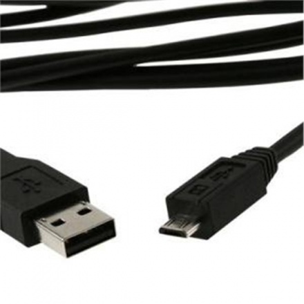 GEMBIRD USB Kabel A Male/Micro B Male 2.0 Black HQ 1,8m, CCP-mUSB2-AMBM-6