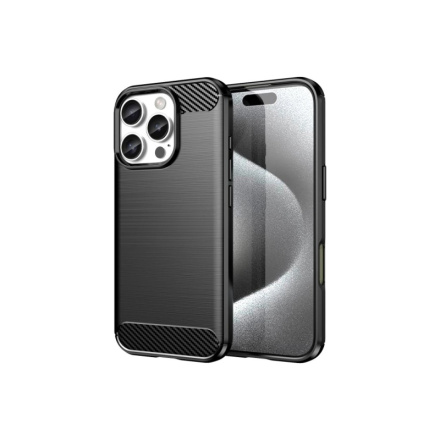 Pouzdro WG Carbon iPhone 16 Pro (Černé) 12943