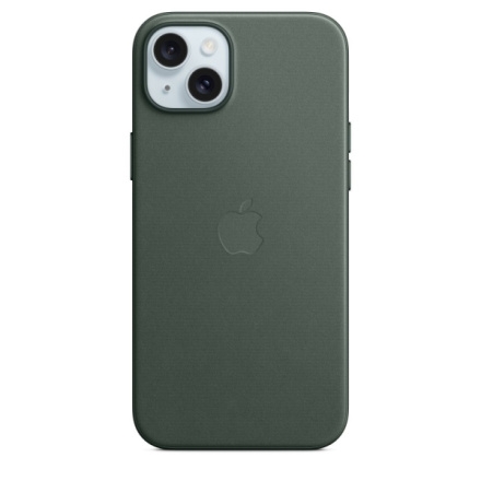  Apple FineWoven Kryt vč. MagSafe pro iPhone 15 Plus Evergreen, MT4F3ZM/A