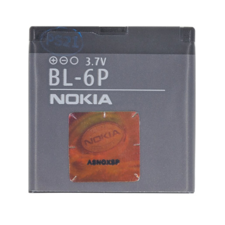 BL-6P Nokia baterie 830mAh Li-Ion (Bulk), 1238