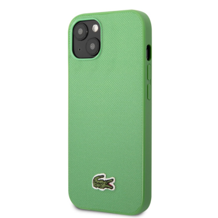 Lacoste Iconic Petit Pique Logo Zadní Kryt pro iPhone 14 Plus Green, LCHCP14MPVCN