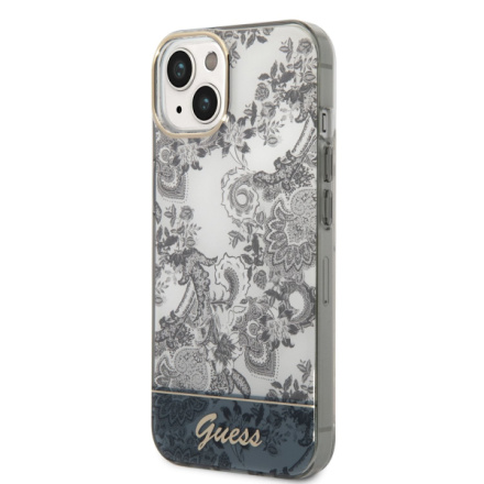 Guess PC/TPU Toile De Jouy Zadní Kryt pro iPhone 14 Plus Grey, GUHCP14MHGPLHG