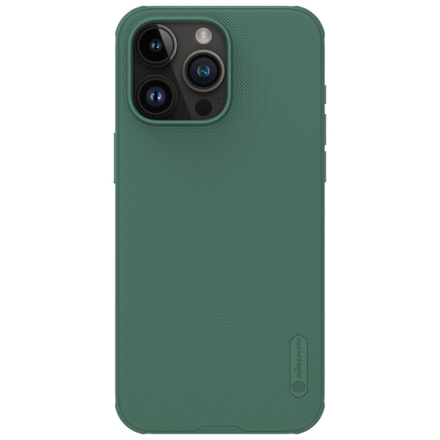 Nillkin Super Frosted PRO Zadní Kryt pro Apple iPhone 15 Pro Max Deep Green (Without Logo Cutout), 57983117008