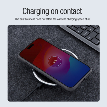 Nillkin Super Frosted PRO Magnetic Zadní Kryt pro Apple iPhone 15 Pro Max Black, 57983117017