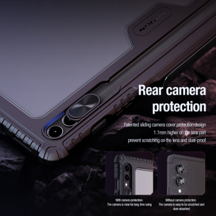 Nillkin Bumper PRO Protective Stand Case Multi-angle pro Samsung Galaxy Tab S9 Ultra Sapphire Blue, 57983118074