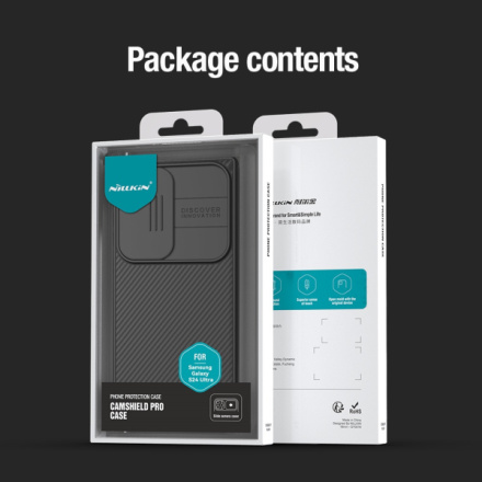 Nillkin CamShield PRO Magnetic Zadní Kryt pro Samsung Galaxy S24 Ultra Black, 57983118650