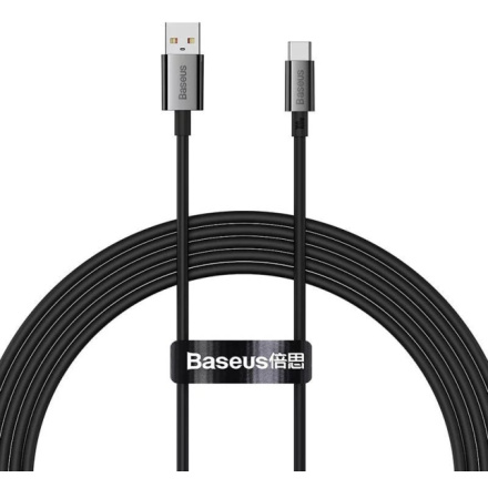 Baseus Superior Series Fast Charging Datový Kabel USB - USB-C 100W 2m Cluster Black, P10320102114-02