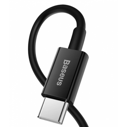 Baseus  Superior Fast Charging Datový Kabel USB-C to Lightning  20W 1m Black, CATLYS-A01
