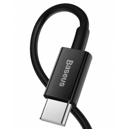 Baseus  Superior Fast Charging Datový Kabel USB-C to Lightning 20W 2m Black, CATLYS-C01