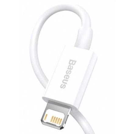 Baseus  Superior Fast Charging Kabel Lightning 2.4A 1.5m White, CALYS-B02