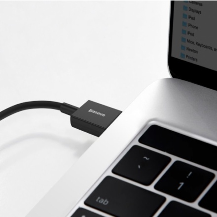 Baseus  Superior Fast Charging Kabel USB-C 66W 1m Black, CATYS-01