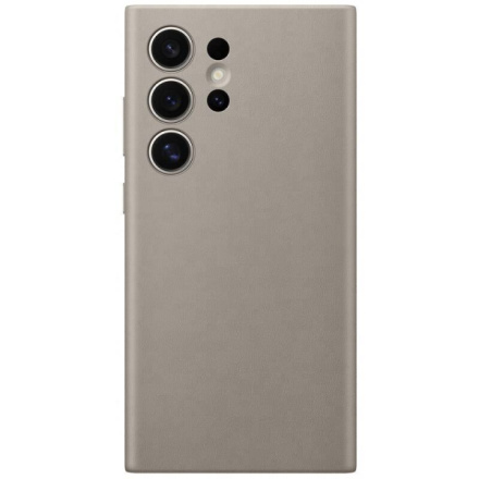  Samsung Kožený Kryt (Vegan) pro Galaxy S24 Ultra Taupe, GP-FPS928HCAAW