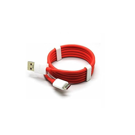 OnePlus 3 3T Original USB-C Datový kabel 0,95m White/Red (Bulk), 2435313