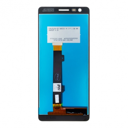 Nokia 3.1 Dotyková Deska + LCD Display Black, 2440171 - neoriginální