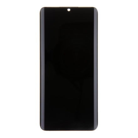 LCD Display + Dotyková Deska + Přední Kryt pro Xiaomi Mi Note 10 Lite/10/10 Pro Black, 2452129 - neoriginální