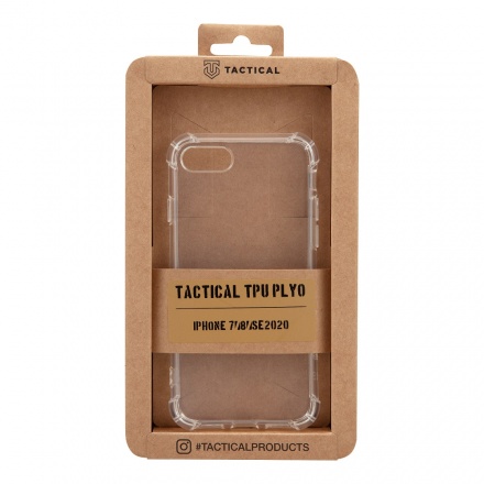 Tactical TPU Plyo Kryt pro Apple iPhone 7/8/SE2020/SE2022 Transparent, 2452618