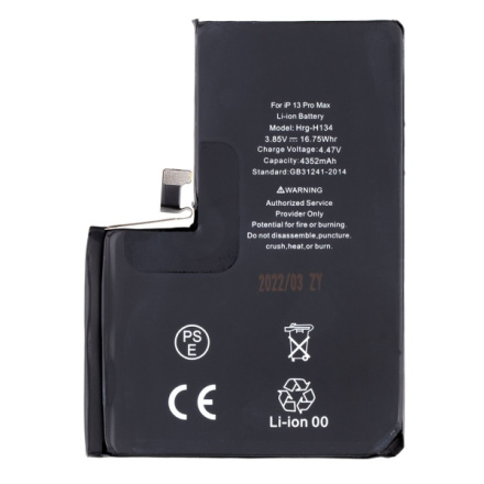 Baterie pro iPhone 13 Pro Max 4352mAh Li-Ion (Bulk), 57983106864