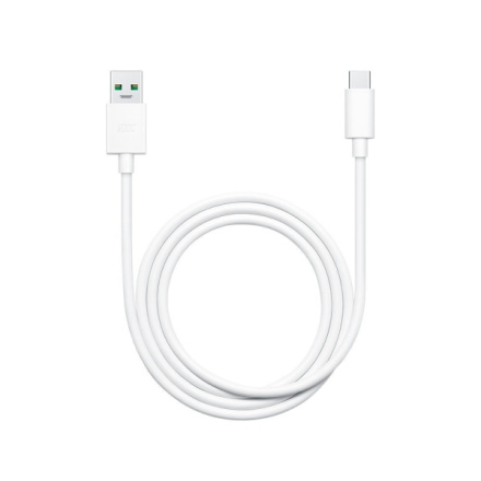 DL129 OPPO USB-C Datový Kabel Fast Charge 65W 1m White (Bulk), 57983108753