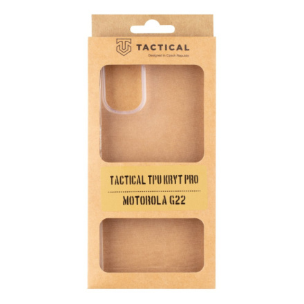 Tactical TPU Kryt pro Motorola G22/E32s Transparent, 57983109229