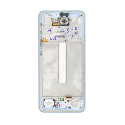 LCD display + Dotyk + Přední kryt Samsung A336B Galaxy A33 5G Awesome Blue (Service Pack) , GH82-28143C