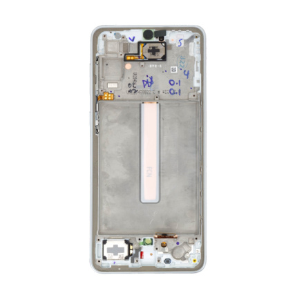 LCD display + Dotyk + Přední kryt Samsung A336B Galaxy A33 5G Awesome White (Service Pack) , GH82-28143B