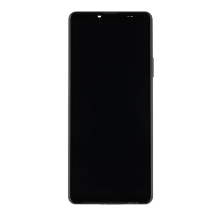 LCD Display + Dotyková Deska + Přední Kryt Sony Xperia 10 IV Black (Service Pack), A5047173A