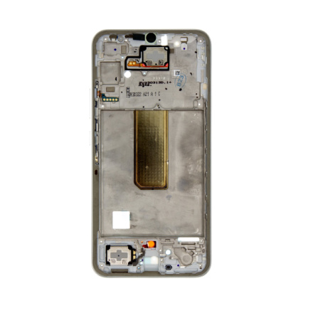 Samsung A346B Galaxy A34 5G Přední Rámeček Awesome Silver (Service Pack), GH82-31312B
