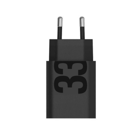 MC-332 Motorola USB-A 33W Cestovní nabíječka Black (Service Pack), SA18D18954