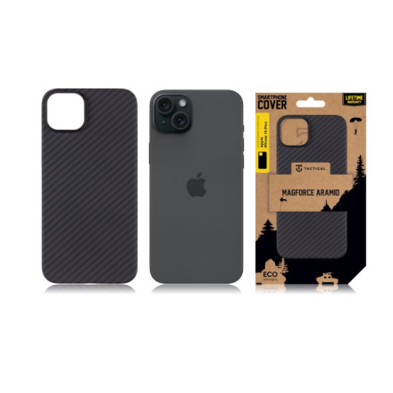 Tactical MagForce Aramid Kryt pro Apple iPhone 15 Plus Black, 57983115952