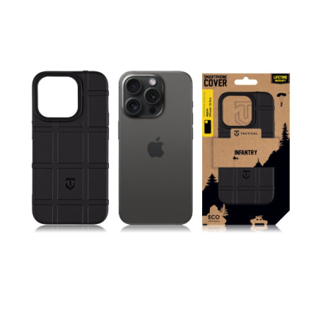 Tactical Infantry Kryt pro Apple iPhone 15 Pro Black , 57983116289