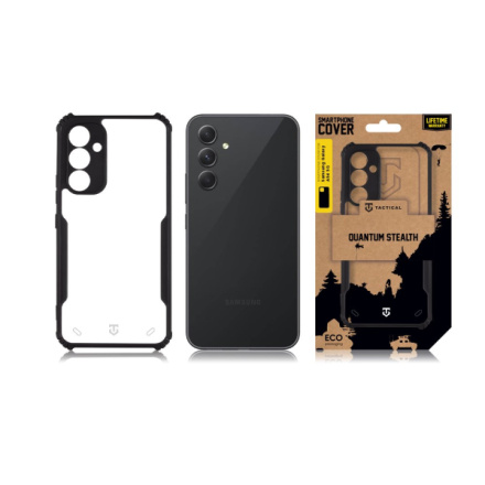 Tactical Quantum Stealth Kryt pro Samsung Galaxy A54 5G Clear/Black, 57983116314