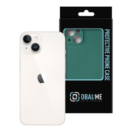 OBAL:ME Matte TPU Kryt pro Apple iPhone 14 Dark Green, 57983117477